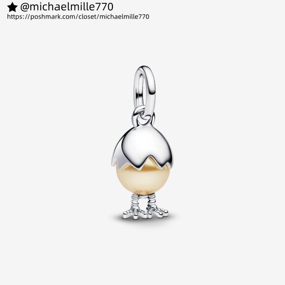 Pandora Easter Egg Dangle Charm - Picture 1 of 5
